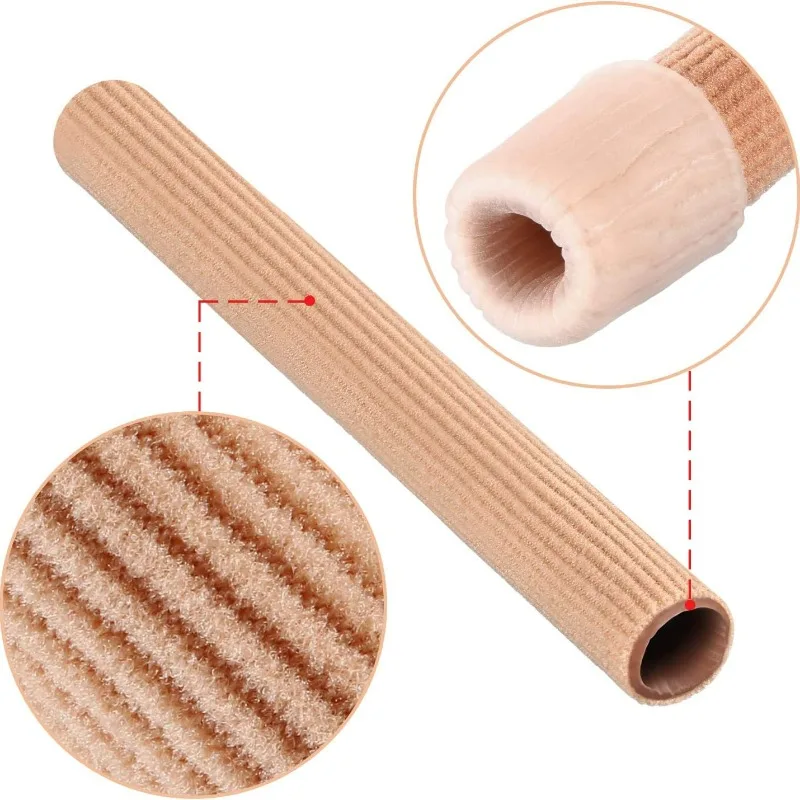 Gel Toe Cover Elastic Fibre Finger Protective Tube Toe Protection Pipe Reduce Friction Silicone Foot Protector Feet Care Parts Best Sellers In Shoes
