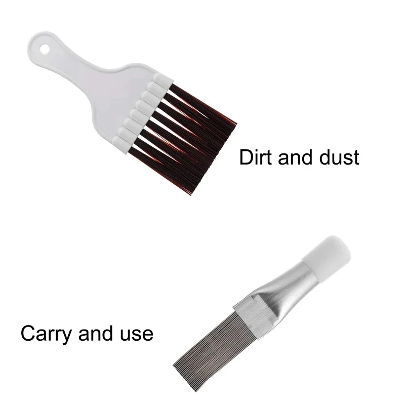 BOAO 3 pieces air conditioner condenser fin cleaning brush