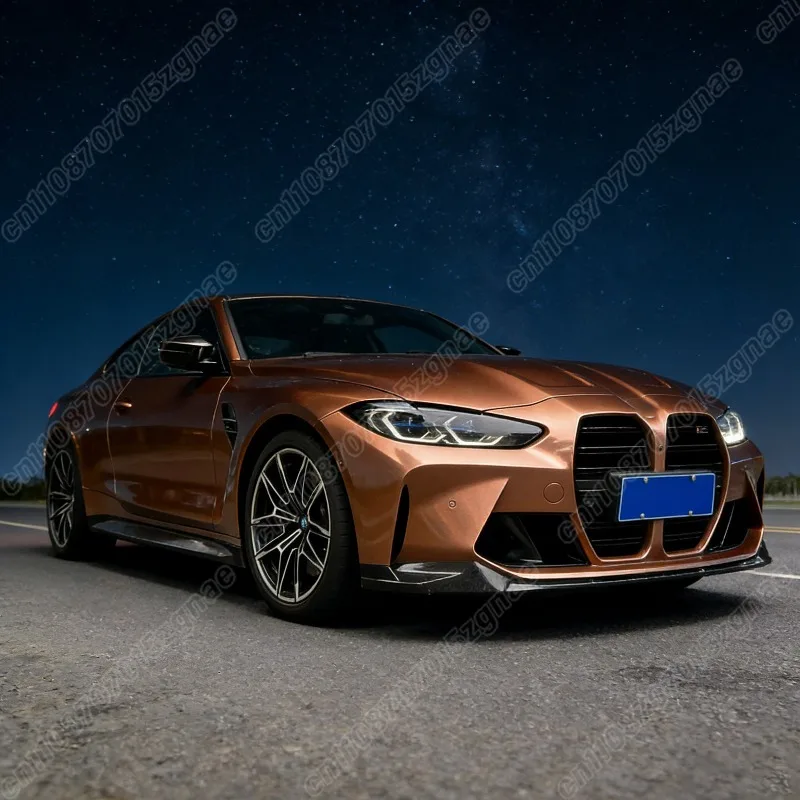 BMW G80 M3 G82 G83 M4 2021 2022 2023 차량용 MP 스타일 프론트 범퍼 립 스포일러 ABS 스플리터 디퓨저 바디 개조 키트