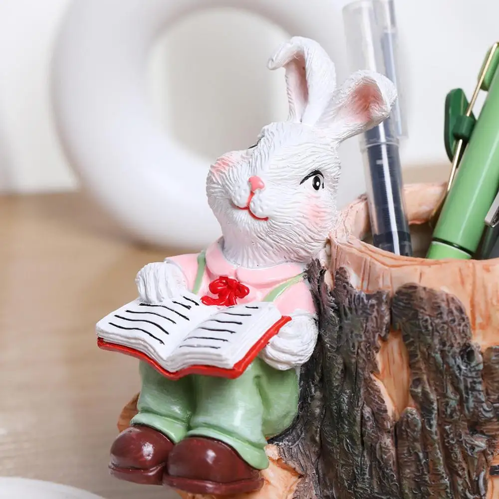 Succulent Plant Pots Bunny Resin Garden Container Rabbit Succulent Planter Garden Pots For Yard Patio Lawn Balcony Indoor