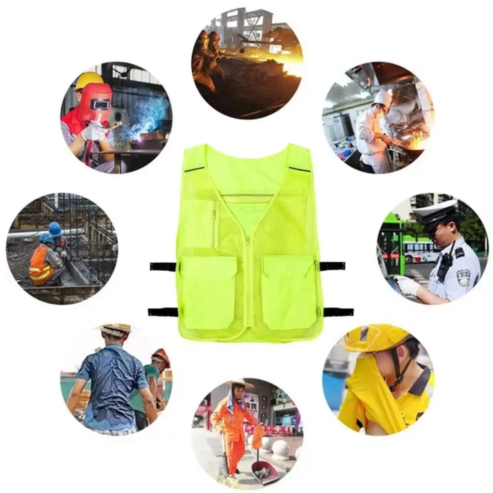 8개의 아이스 팩이 포함된 아이스 쿨링 조끼 방수 조절 가능한 야외 작업 조끼 다기능 편리한 야외 러닝 조끼