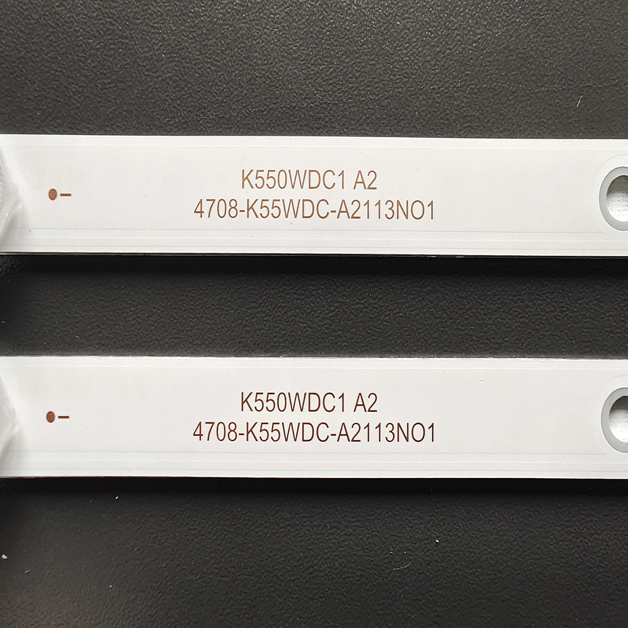Nova Pcs Lot 5led 545 Milímetros Tira Conduzida Luz de Fundo para 55puf6092 K550wdc1 a2 4708-k55wdc-a1113n01 K550wd-a2113n01 471r1p79 - Imagem 4