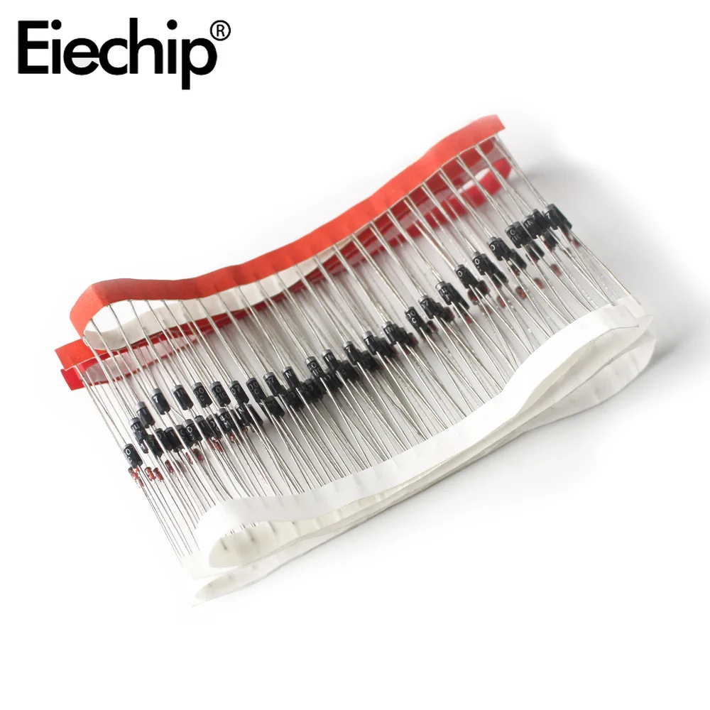 Diode Kit 100/200/255PCS Rectifier Diodes Kits 1N4007 1N4148 1N5408 1N5819 1N5822 1N4001 1N4004 1N5404 FR107 FR207 Schottky Diode Kit