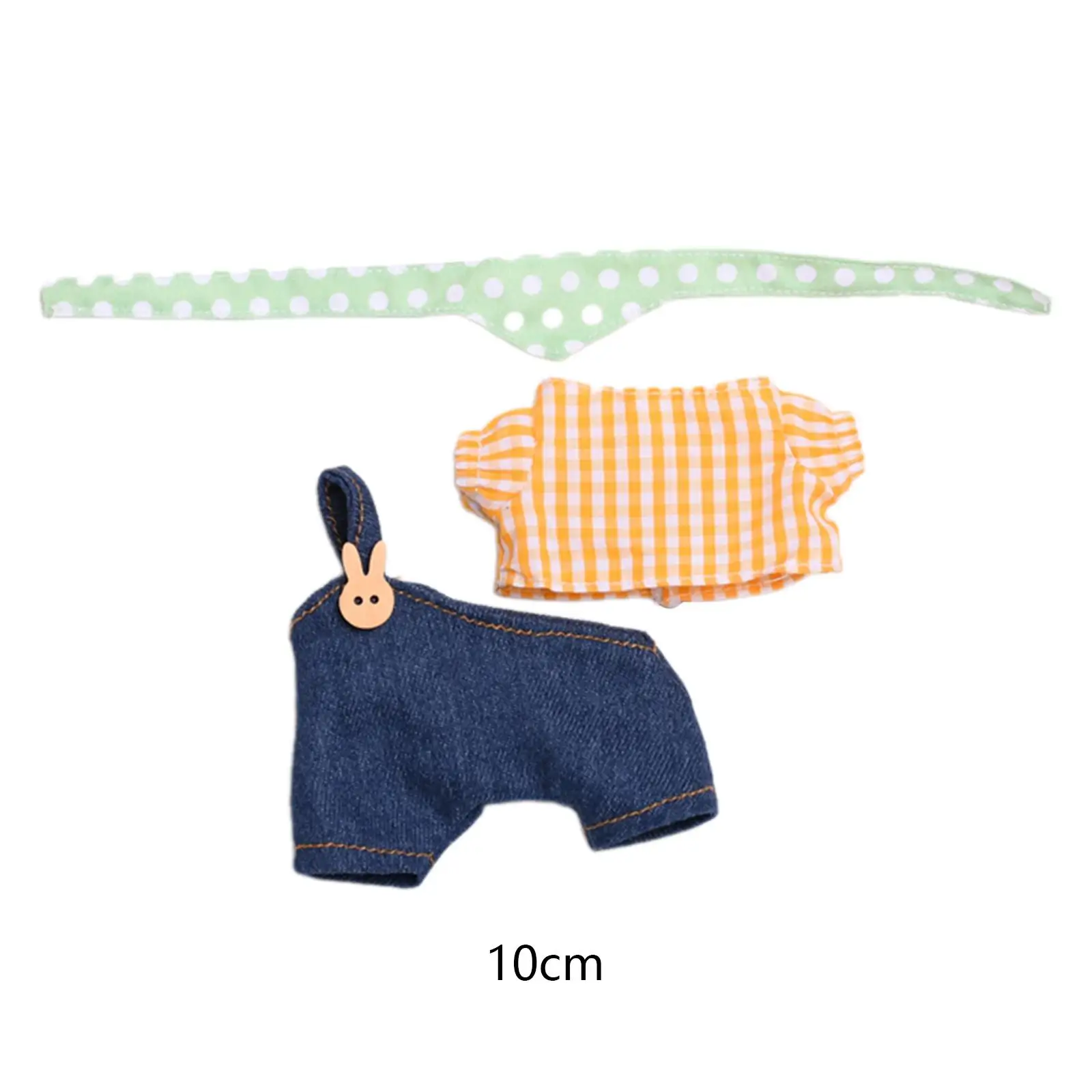 Plush Doll Top and Pants DIY Educational Hands on Costumes for 6.69 Doll