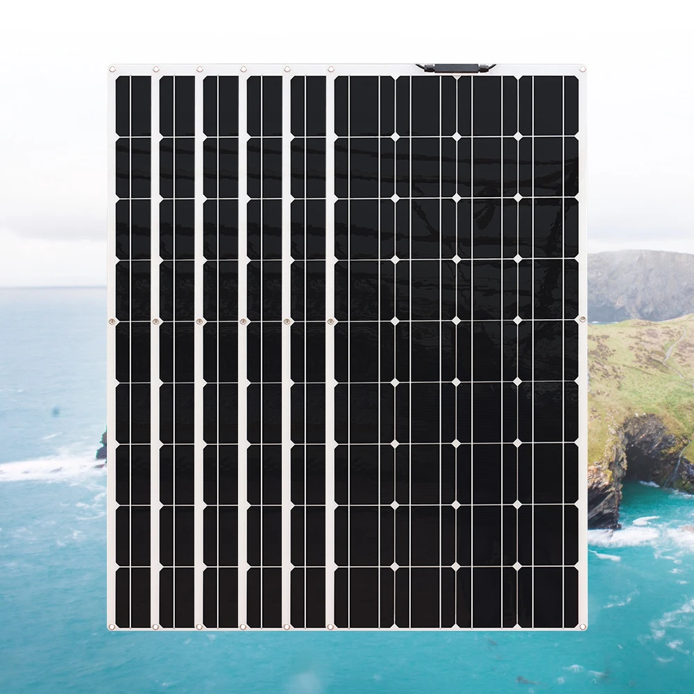 Solar Panel Motorhomes 12 Boat Rv Flexible Solar Panel 120w