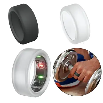 Organizzatore per Gioielli, Custodia in Silicone per Anelli, Protezione Antiurto Durevole per Anello Intelligente, Ideale per Allenamento, per Oura Ring Gen 3