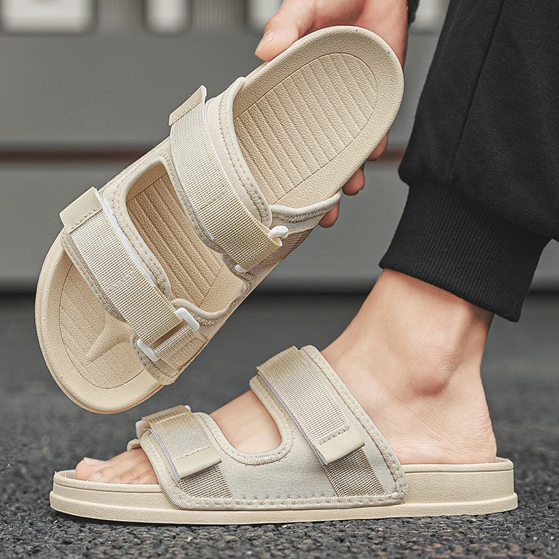 

Fashion Women Men Slippers Soft Sandals Women Beach Casual Shoes Slides Original Men Flip-flop Summer 2023 Summer Men's Sandal