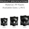 Plant Rooting Ball High Pressure Graft Breeding Case Nursery Box Propagation Plant Root Pot Garden Accessories 6