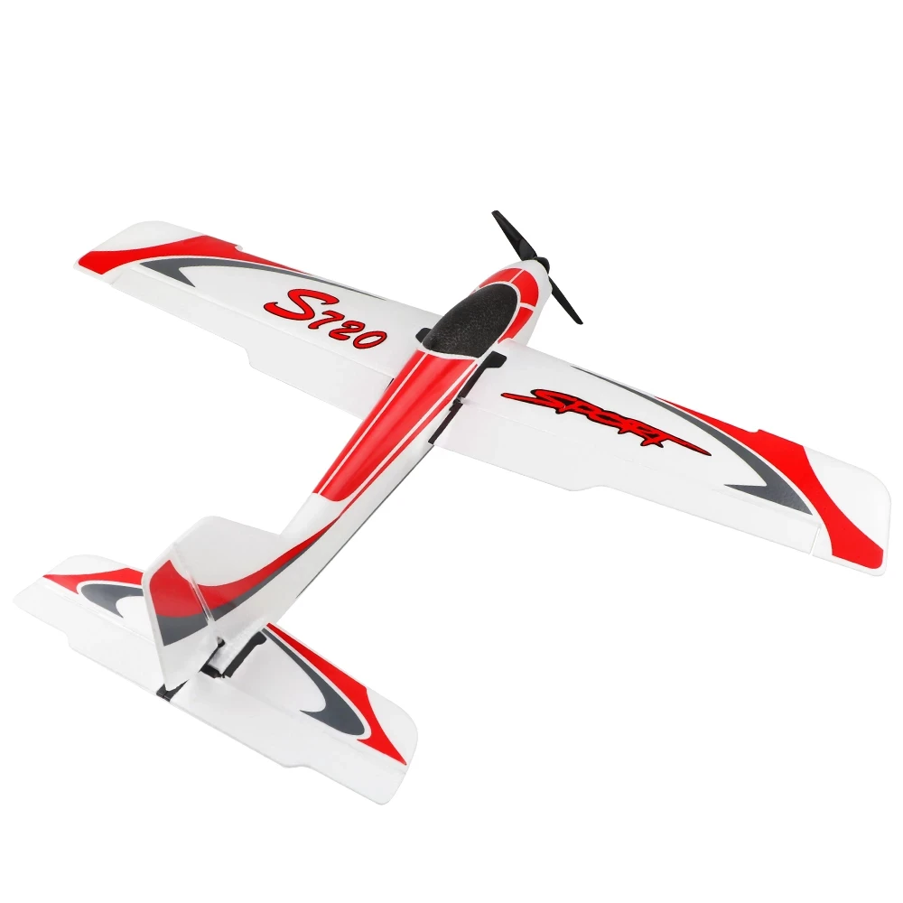 S720 718mm Wingspan 2.4Ghz EPP 3D Sport Glider RC Airplane Parkflyer RTF Integrated OFS Ready to Fly RC Drone remote helicopter price