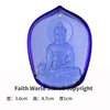 GOOD LUCK pocket efficacious Mascot Bless Safe luck Green Tara Pharmacist Medicine Buddha Crystal Pendant Buddhist Amulet 5
