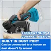 ONEKFYFD Angle Grinder 3inch Speed Variable Cordless Electric Grinding Cutting Woodworking Tool for Makita 18V Battery 5