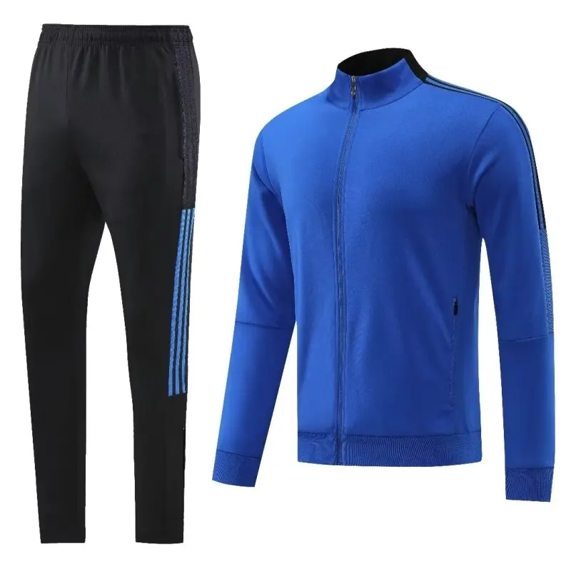 American Men sports set soccer Fans Jacket Training wear games Jerseys football Kit Tops and trousers Leisure