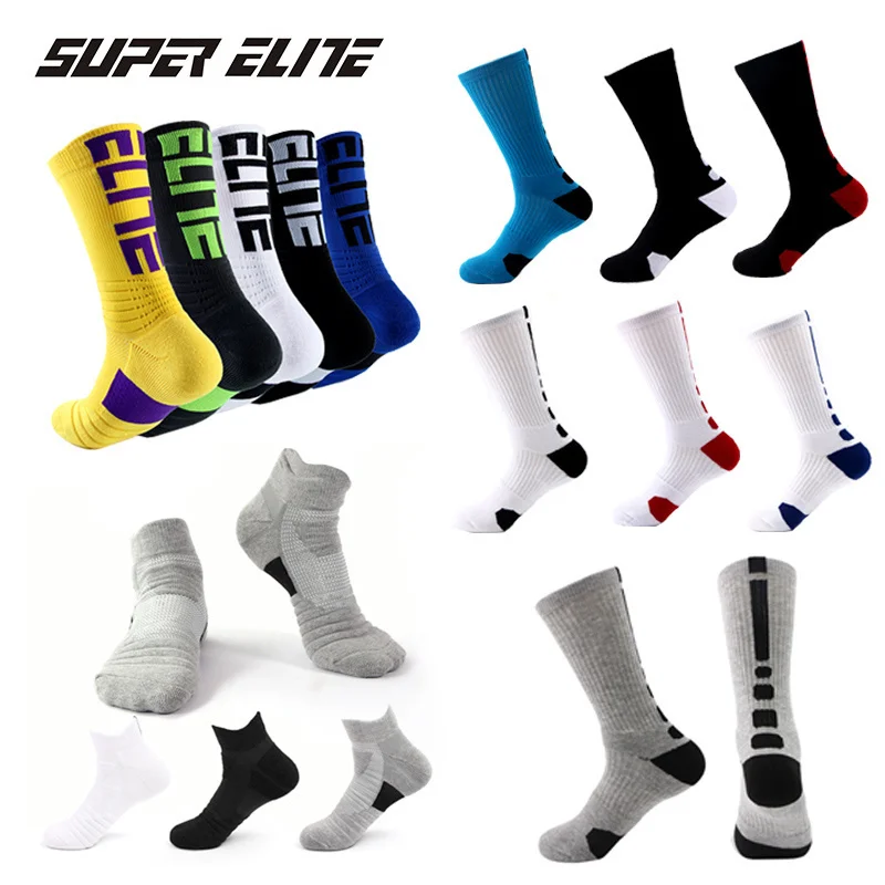 

Basketball Running 2023 Super Men Cycling Sports Socks Riding Elite Sport Sock Summer Hiking Tennis Ski Man Women Bike Bicycle S