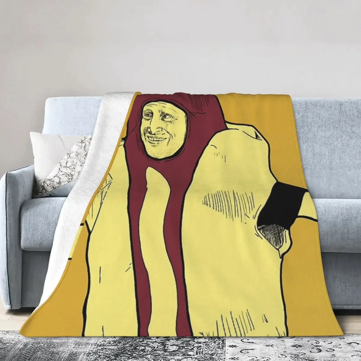 

Hot Dog Car Crash (I Think You Should Leave) Blankets Soft Warm Flannel Throw Blanket Cover for Bed Living room Travel Home Sofa