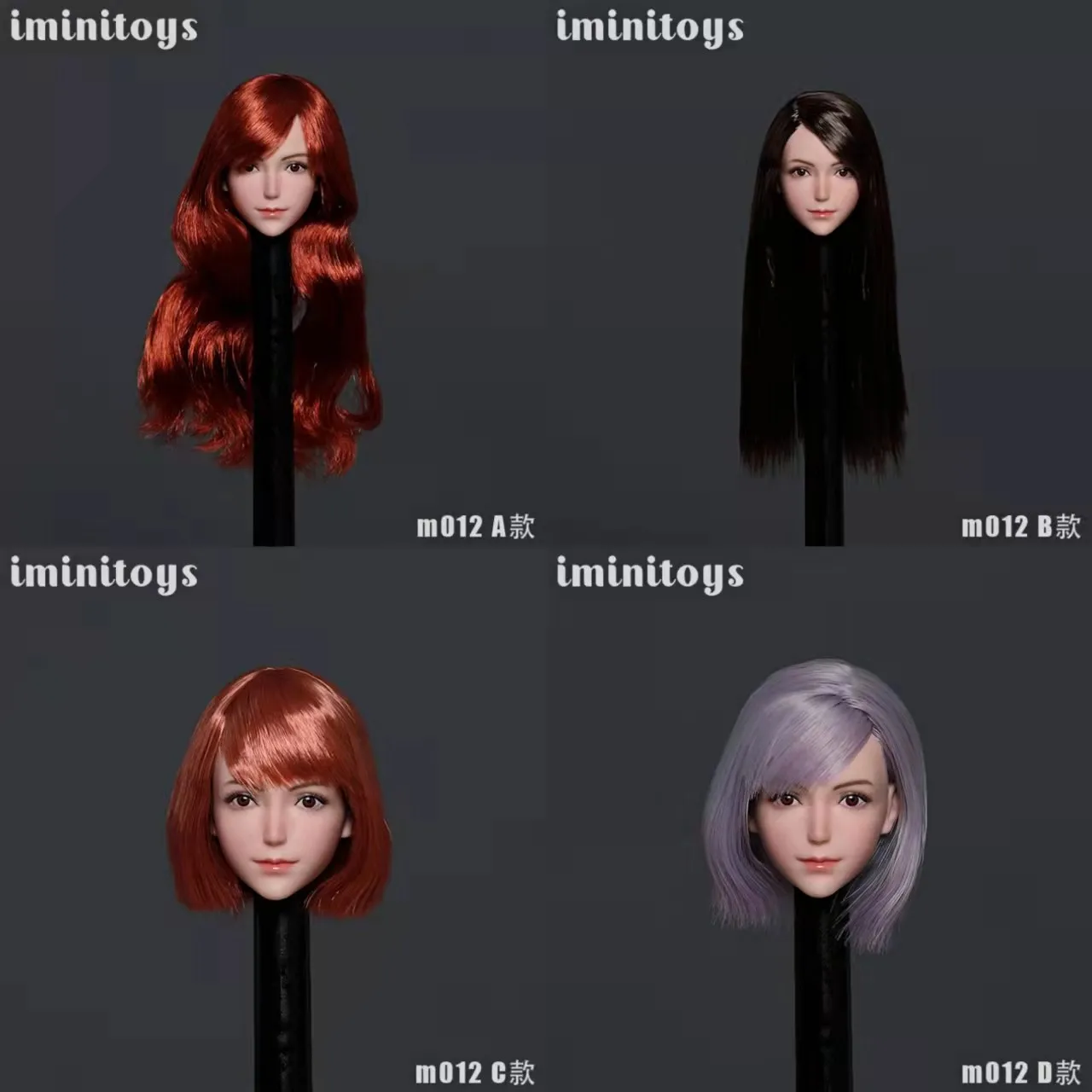 

Фигурки героев мультфильма «бледная кожа», масштаб 1/6