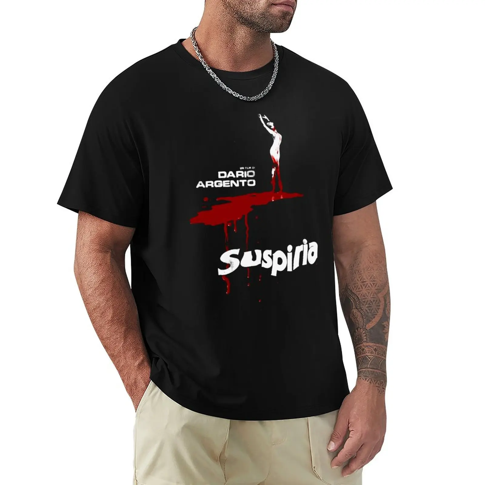 

Suspiria Blood Pool T-Shirt T-Shirt summer clothes hippie clothes black t shirts for men