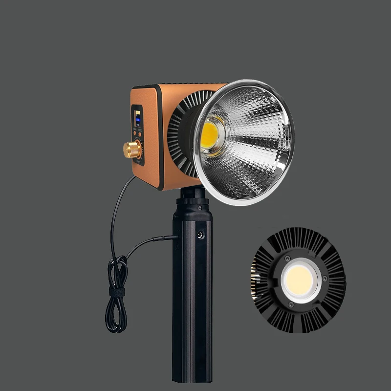 Yidoblo ZC-150Bi COB LED 조명, 사진 조명, 야외 사진 비디오 촬영, 휴대용 포켓 라이트, 150W