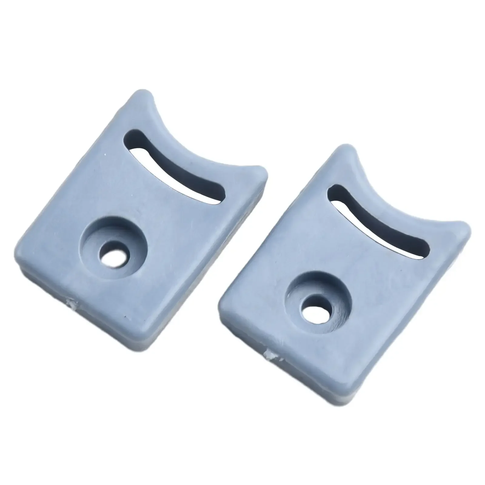 Shower Room Door Stops 4pcs Shower Room Door Pulley Rubber Stops/Bumpers Top And Bottom Hardware Bathroom Fixture Accessories