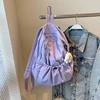 New Soft Nylon Cloth Bag Leisure Time Simplicity Schoolbag High-capacity Ultra Light Travel Motion Anti Splashing Water Knapsack 1
