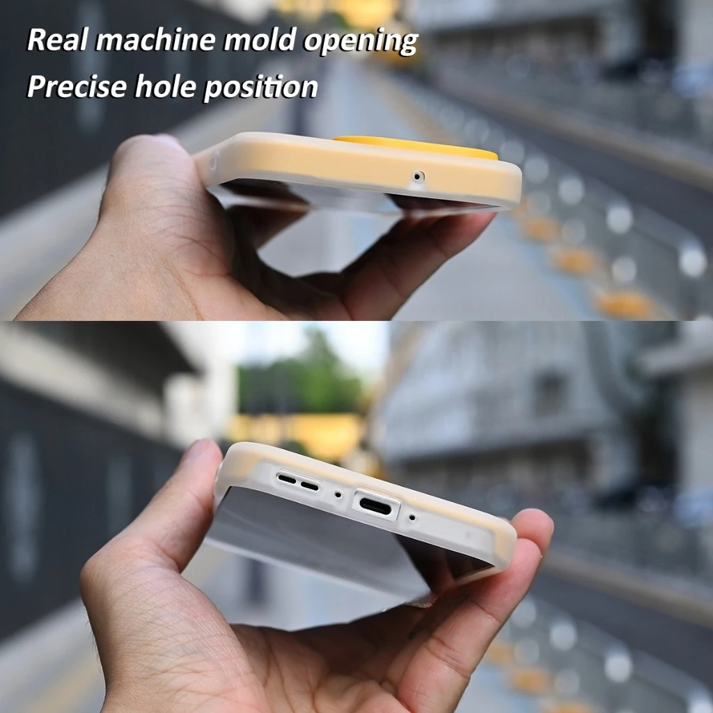 Luxury Magnetic 2-in-1 Frosted Skin-Friendly Liquid Silicone Phone Case Bumper Cover