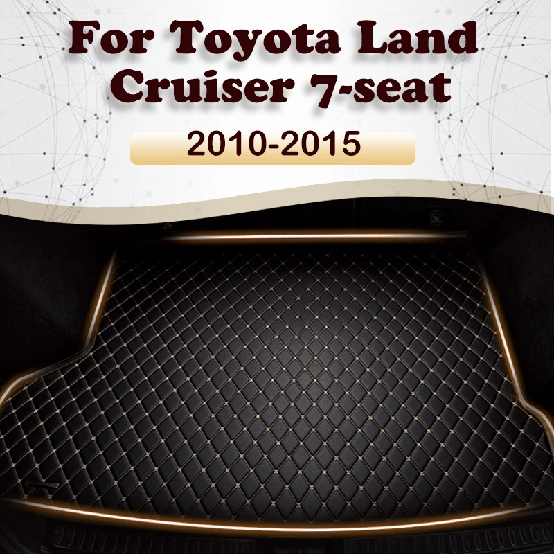 

Коврик для багажника автомобиля для Toyota Land Cruiser, 7-местный 2010 2011 2012 2013 2014 2015, пользовательские автомобильные аксессуары, украшение интерьера автомобиля