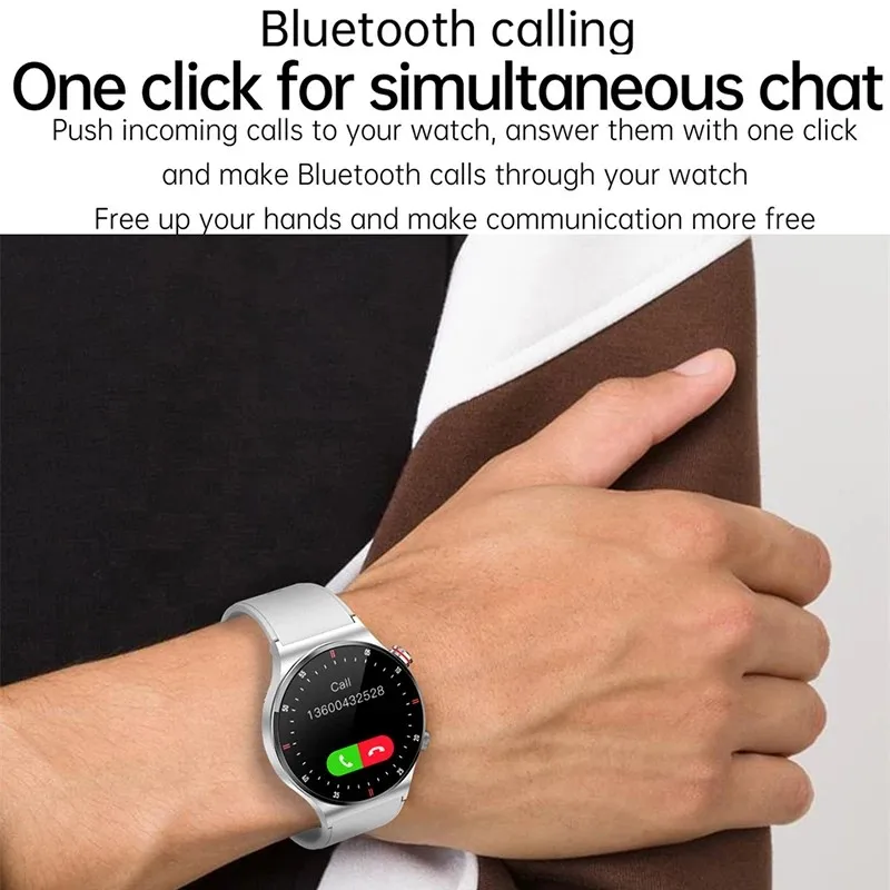for Doogee V Max Plus DK10 S41 Plus S41 Max V31 GT mart Watch 1.43inch Large Screen Outdoor Sport Fitness Tracker Smartwatch 4