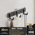 Black 3 hooks