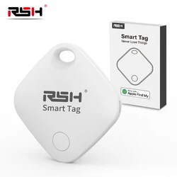 Enhanced Smart Tracker Tag - Anti - Loss Reminder Device and Key Finder (WHITE)