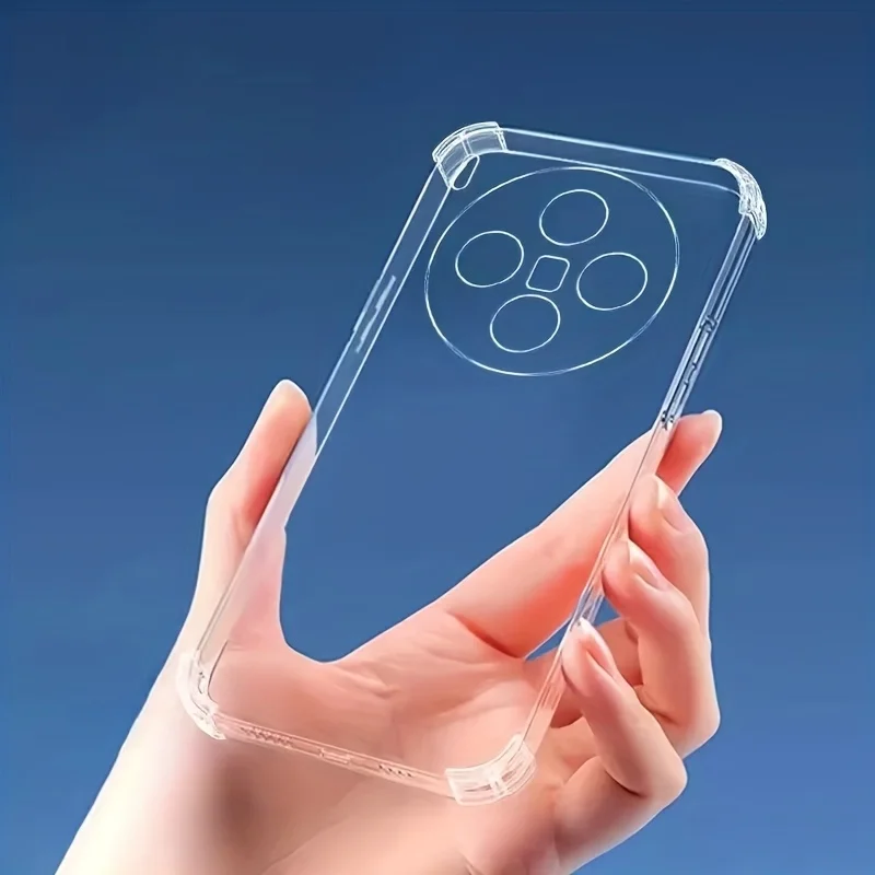 Crystal Clear Silicone Back Cover - Transparent Protective Case