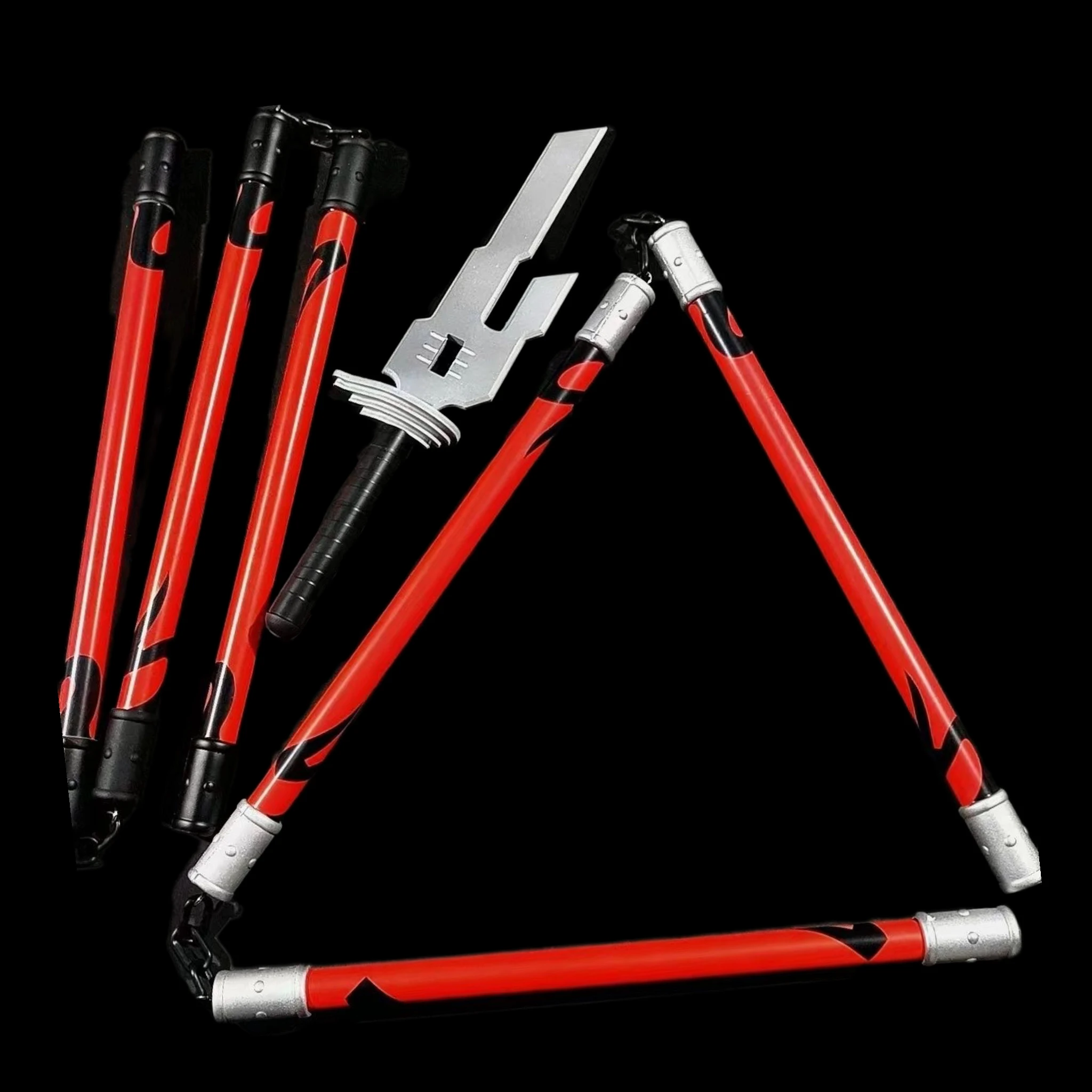 Jujutsu Kaisen Nanami Kento Fushiguro Toji Weapon Cursed Tools Three Section Cudgel Inverted Spear of Heaven Model for Cosplay G 4