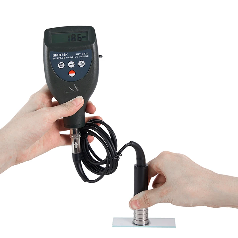 Digital Surface Roughness Tester SRT-6223+ Sandblast Shot Peening Roughness Tester 0-800um Printing Spraying