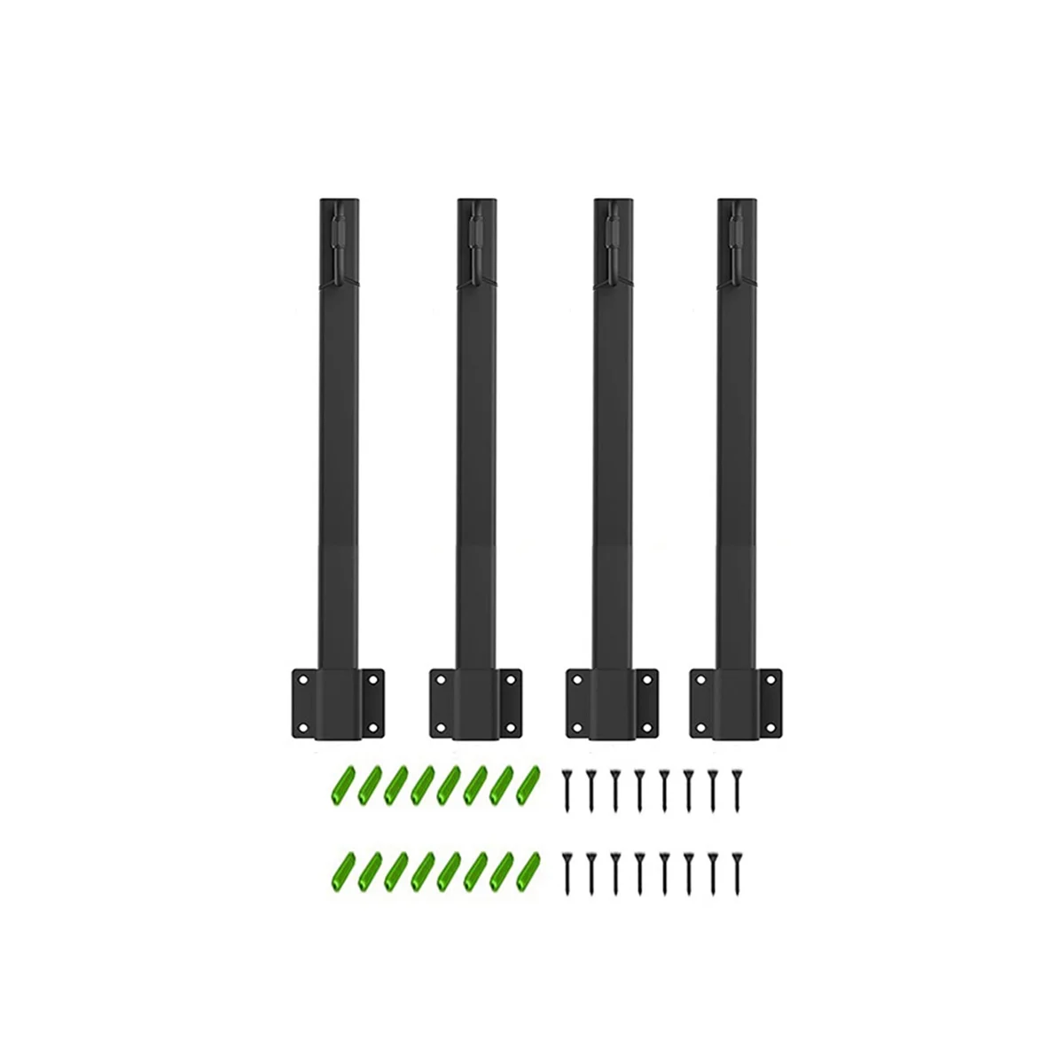 

4 Pack String Light Pole Freestanding Adjustable Easy to Install Outdoor Garden Fairy Lamp Fixing Rod Holder Supplies