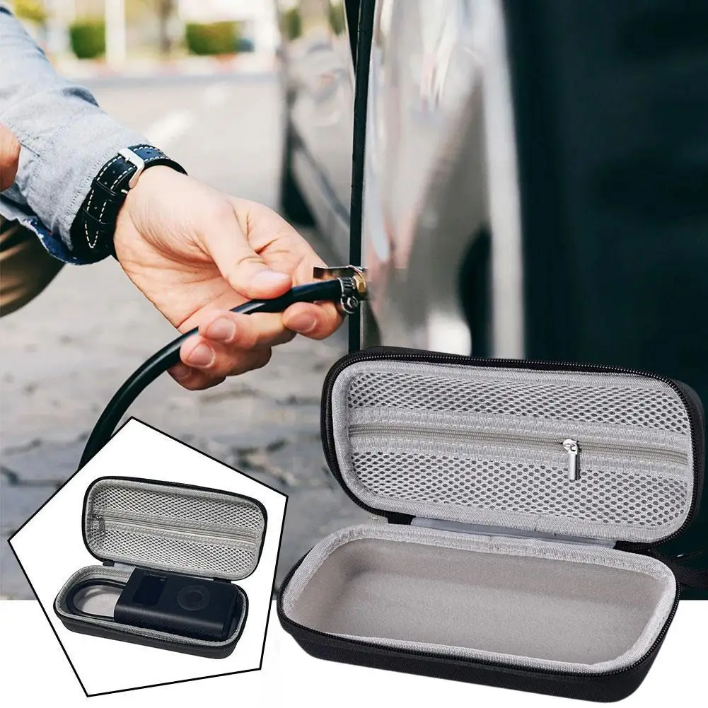 For Xiaomi Portable Electric Air Pump Car Bicycle Tire Inflator Storage Bag Box For Usb Cable Air House Bag Hard Case Compatible, Alina Gadgets