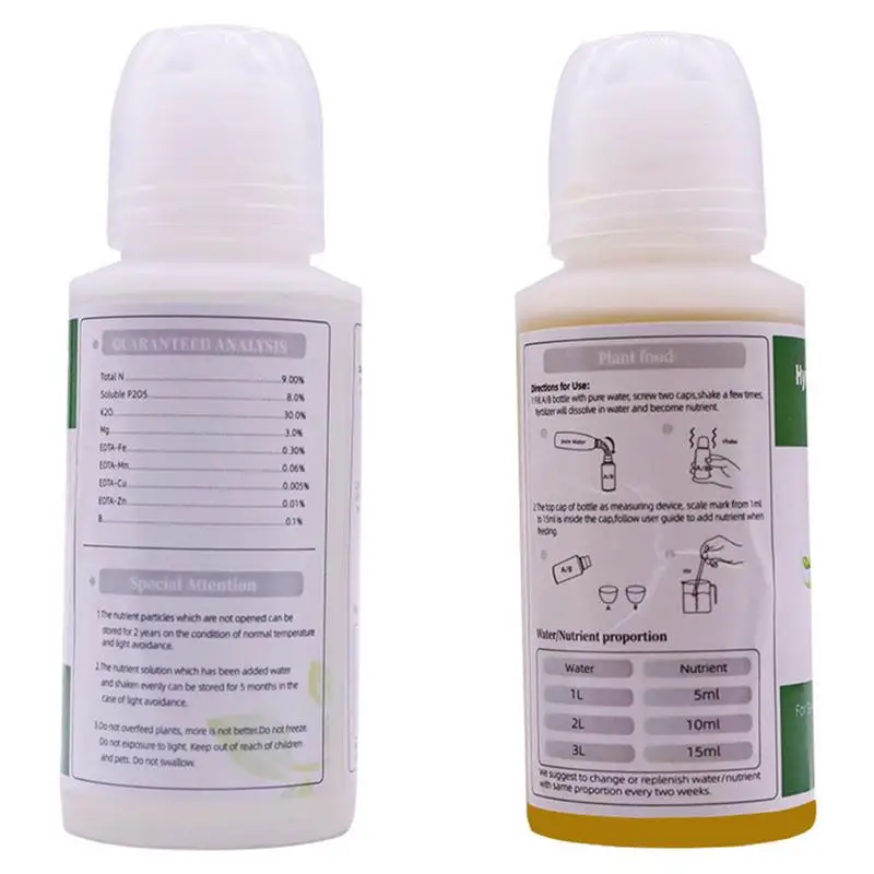 General-Hydroponics-Nutrients-A-And-B-For-Two-Part-Set-Liquid-Plant-Growing-Formula-Plant-Fertilizer.jpg Általános Hidroponikus Tápanyagok A És B Két Részben Beállított Folyékony Növények Termesztése Növényi Műtrágya Élelmiszer -Oldat Zöldségre - Image 4