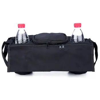 Borsa Multifunzionale da Appendere Dietro il Passeggino, Porta Biberon, Borsa Portaoggetti per Passeggino