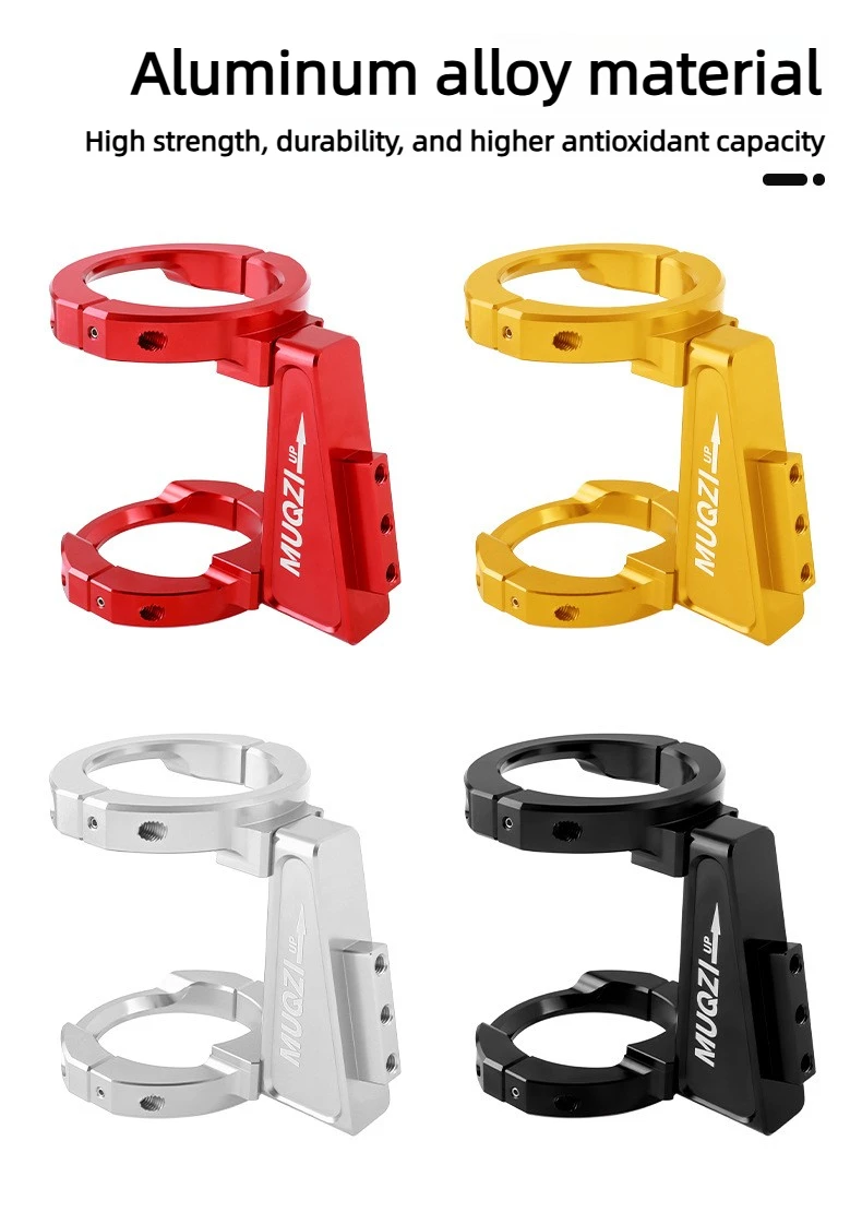 For Birdy Dahon 412 SP8 Folding Bicycle Front Bag Carrier Mount Adapter Adjustable Clamp Ring Bike Front Bag Holder Adapter