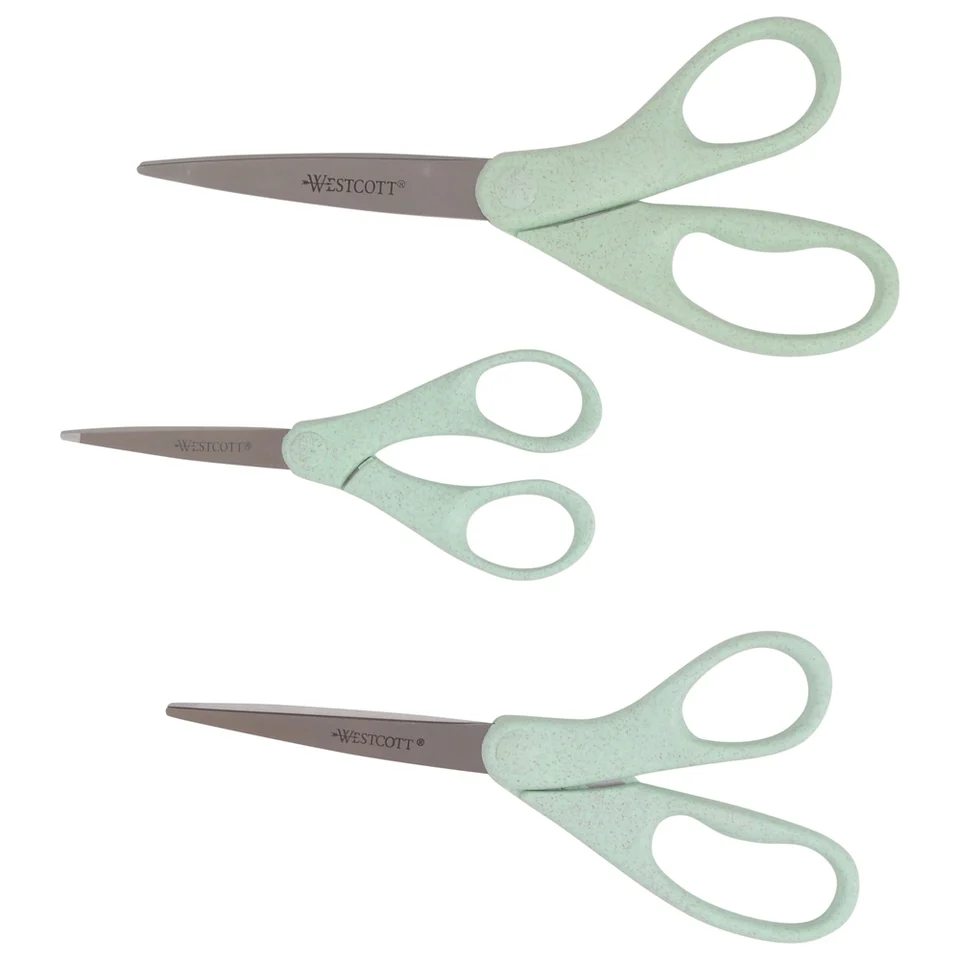 Eco Friendly Rice Husk Scissors 3 Pack