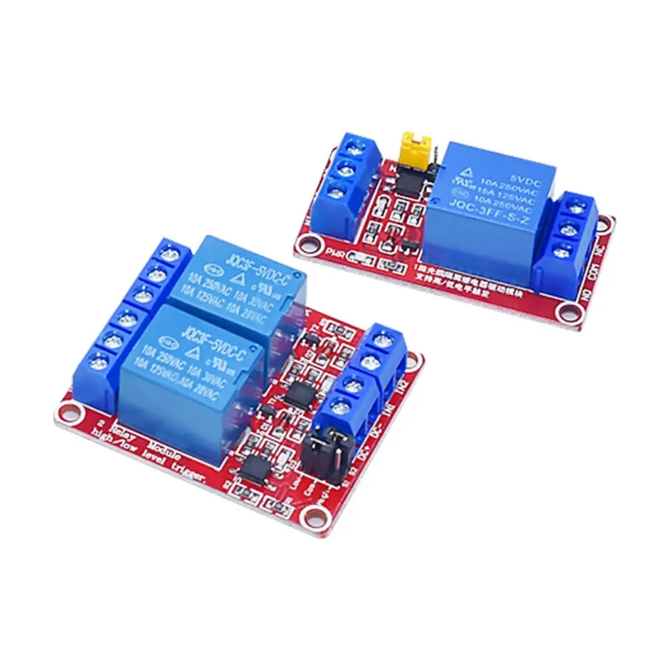 1 2 4 6 8 Channel Relay Module Board Shield with Optocouple High and Low Level Trigger for arduino Raspberry pi DC 5V 12V 24V image 5