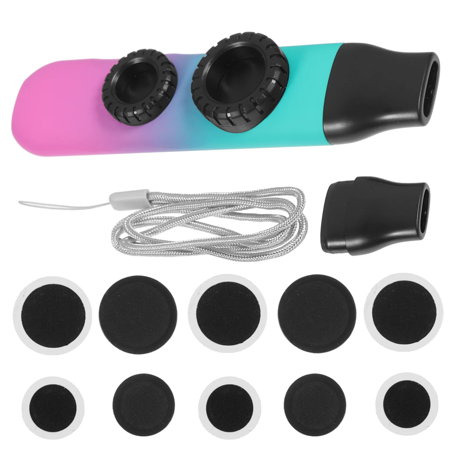 Double Hole Kazoo Household Kazoos Delicate Professional Adults Mouth Instrument Harmonicas for