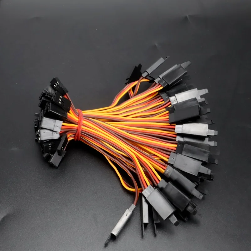 60-Core Servo Extension Cable Set - Male to Female (5 Pieces, Various Lengths)