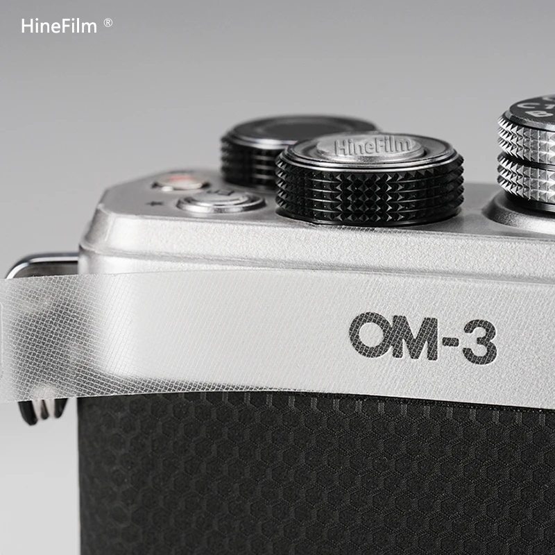 Olympus OM3 투명 카메라 스티커 용 Hinefilm 스킨 OM 3 Olympus OM-3 카메라 랩 커버 스티커 용 투명 카메라 스킨