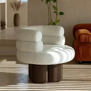 Divani da soggiorno singoli moderni Divani angolari di lusso pigri per 1 persona Divano da camera da letto nordico economico Balcone Mobili per la casa portatili
