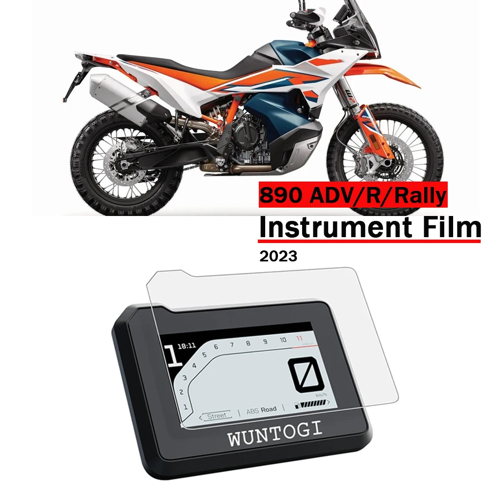 

For 890 Adventure R/Rally/ADV Motorcycle Scratch Cluster Screen Dashboard Protection Instrument Film New Accessories Film 2023
