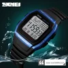 SKMEI 1278 Sports Waterproof Watch for Men Dual Time Countdown Digital Mens Wristwatch Stopwatch Alarm Clock 1381 montre homme 5
