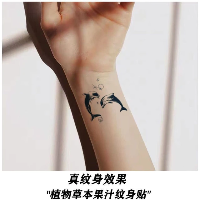 Tribal Dolphin Tattoo – Tattoo for a week