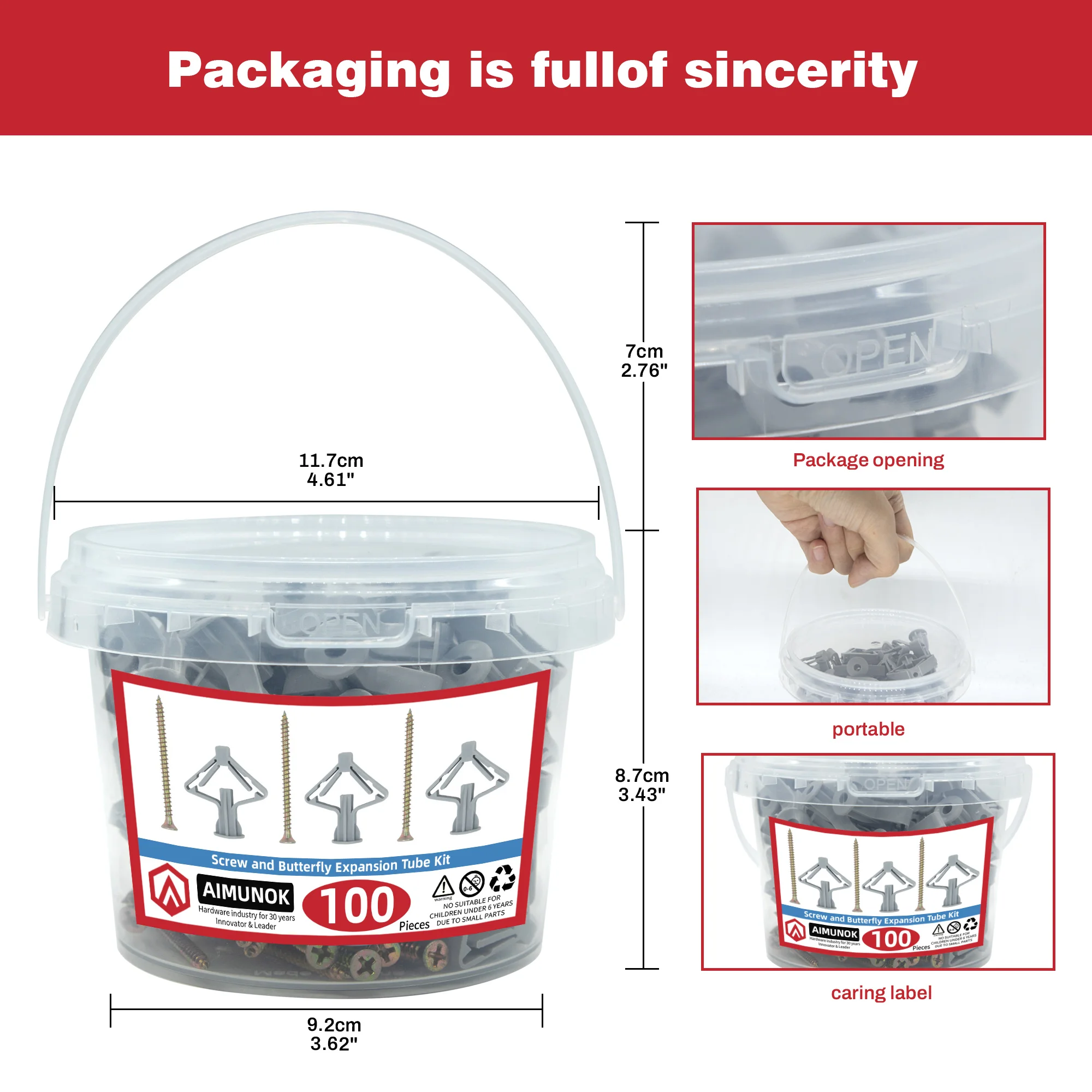 Drywall Anchor Kit 100pcs Hollow Wall Anchors Plasterboard Plugs Screws Butterfly Expansion Tube Pipe 50 Set drywall anchor kit