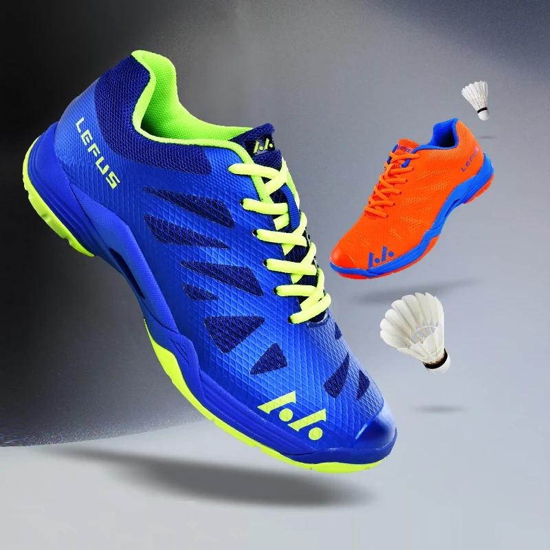 

New Trend Men Table Tennis Badminton Shoes Anti-slippery Women Sport Fitness Training Sneakers Volleyball Tennis Shoes L010