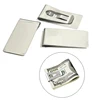 NEW Money Clip Mens Stainless Steel Silver Cash Holder Male Mini Purse Metal Bill Clamp Slim Pocket ID Credit Card Folder 2024 1