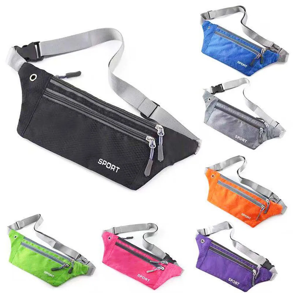 1Pc Crossbody For Wallet Belt Fanny Packs Travel Money Phone Bag Bum Bags Waist Pack Sport Outdoor