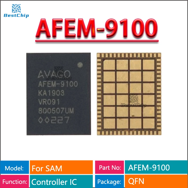 1 Pz Amplificatore Di Potenza Ic Afem-9100 78062 78160 78160-11 115749-51 77786-25 Afem-9090-1 Afem-9096 77365-11 Per Samsung